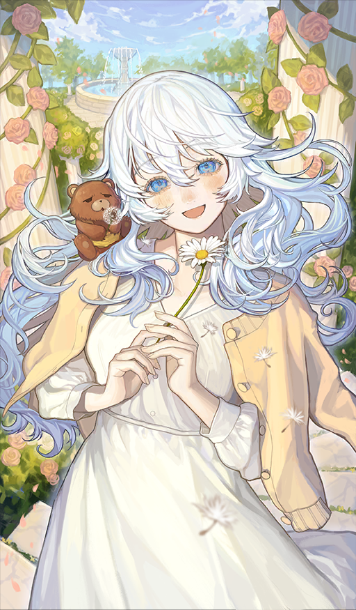 Flowers Offered to the Goddess