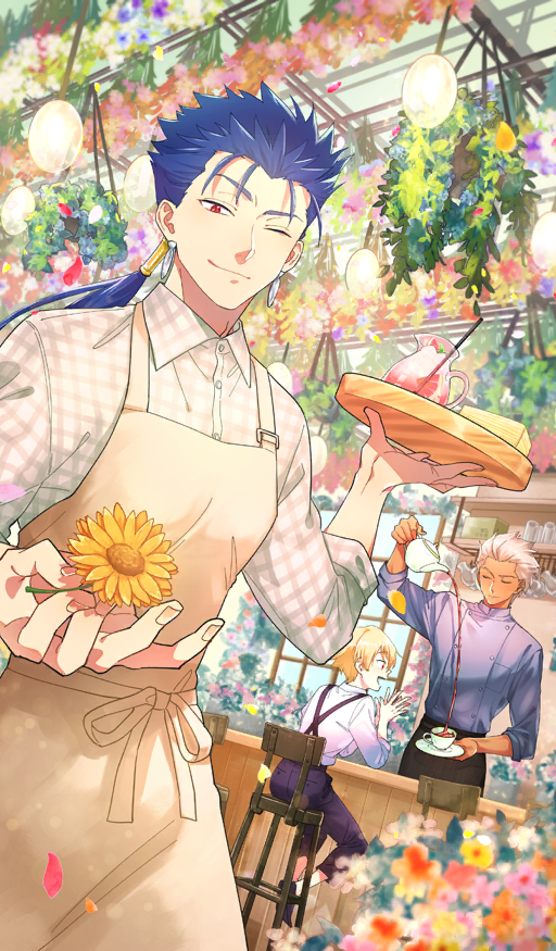 Flowers and Cafe