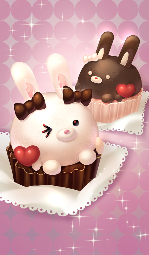 Cute Rabbit Chocolates