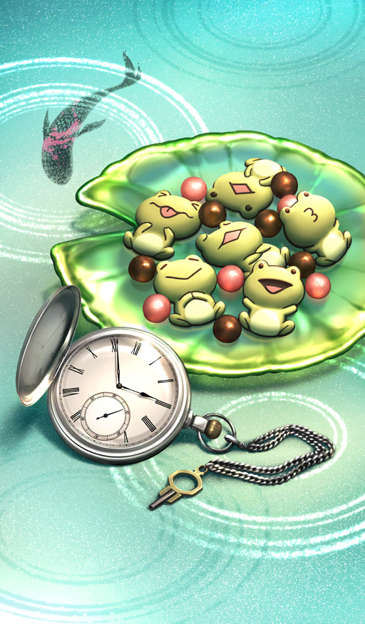 Pocket Watch & Chocolate Frogs