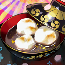 The Sun's Red Bean Soup with Mochi