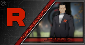 Team Rocket Leader: Giovanni Guide