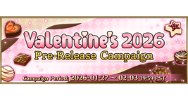 Valentine's 2026 Pre-Release Campaign
