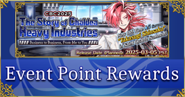 CBC 2025 - Event Point Rewards