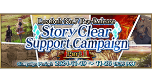 Lostbelt 7 Pre-release Story Clear Support Campaign: Part 1