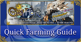 Grail Front: Castle of Dawn and Dusk - Quick Farming Guide