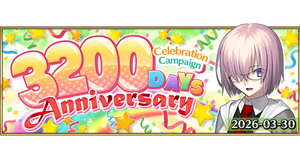 3200 Days Anniversary Celebration Campaign