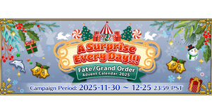 The Fate/Grand Order Advent Calendar 2025