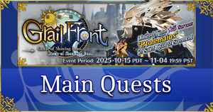 Grail Front: Castle of Dawn and Dusk - Main Quests