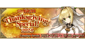 The FGO Thanksgiving Special 2024