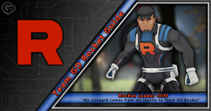 Team Rocket Leader: Cliff Guide