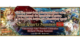 "Fate/strange Fake" Premiere Celebration Campaign: Part 2