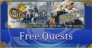 Grail Front: Castle of Dawn and Dusk - Free Quests