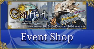 Grail Front: Castle of Dawn and Dusk - Event Shop & Planner