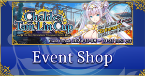 Chaldea Tam Lin Cup - Event Shop & Planner