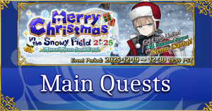 Christmas 2025 - Main Quests