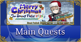 Christmas 2025 - Main Quests