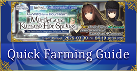 Witch on the Holy Night Collab - Quick Farming Guide