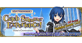 FGO Summer 2026 Event - BB Presents☆Celeb Summer Experience! Dubai's Counterattack