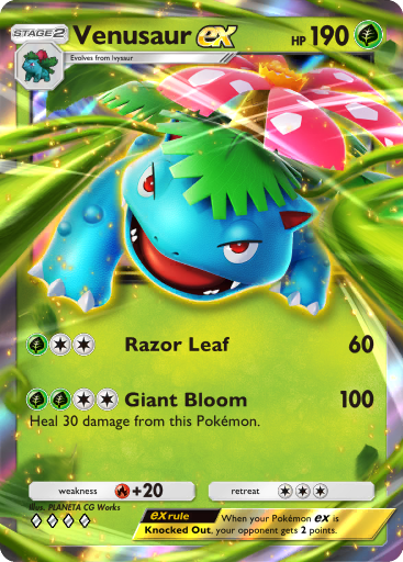 Venusaur ex - Genetic Apex #004 [RR]