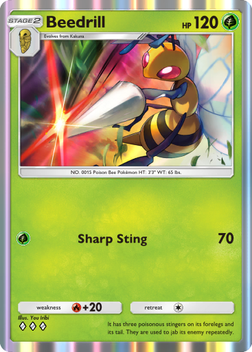 Beedrill - Genetic Apex #010 [R]