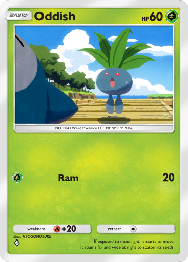 Oddish - Genetic Apex #011 [C]