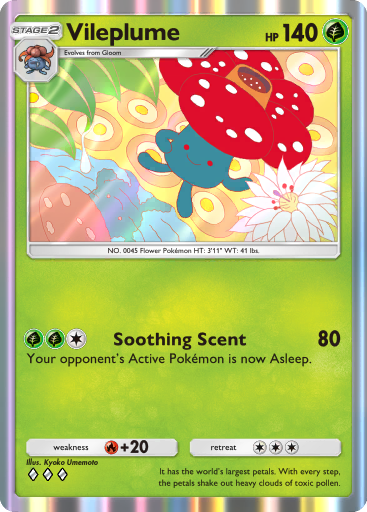 Vileplume - Genetic Apex #013 [R]