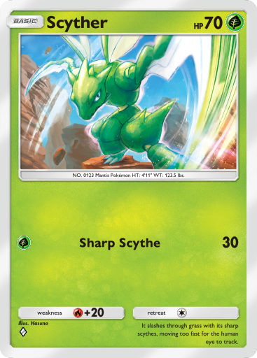 Scyther - Genetic Apex #025 [C]