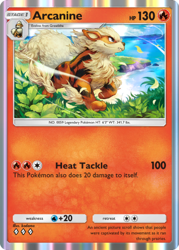 Arcanine - Genetic Apex #040 [R]