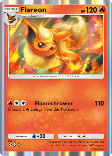 Flareon - Genetic Apex #045 [R]