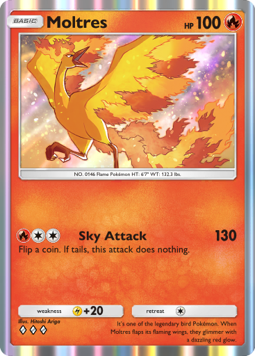 Moltres - Genetic Apex #046 [R]