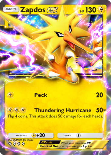 Zapdos ex - Genetic Apex