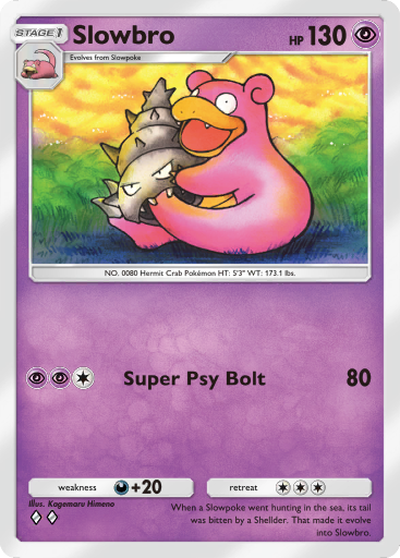 Slowbro - Genetic Apex #119 [U]