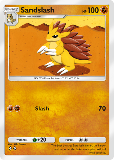 Sandslash - Genetic Apex #138 [U]