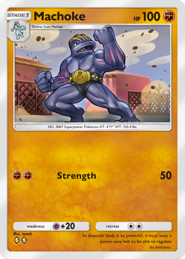 Machoke - Genetic Apex #144 [U]