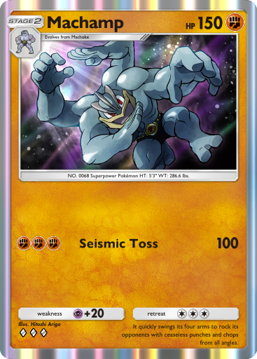 Machamp - Genetic Apex #145 [R]