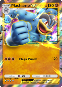 Machamp ex - Genetic Apex