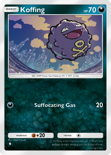 Koffing - Genetic Apex #176 [C]