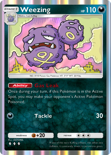 Weezing - Genetic Apex #177 [R]