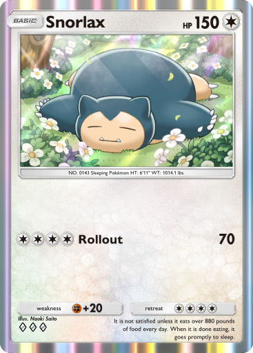 Snorlax - Genetic Apex #211 [R]