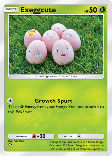 Exeggcute - Mythical Island