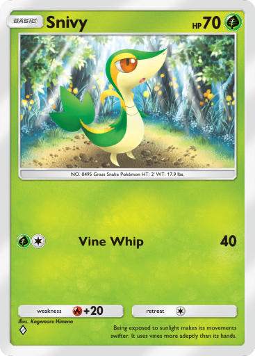 Snivy - Mythical Island #004 [C]