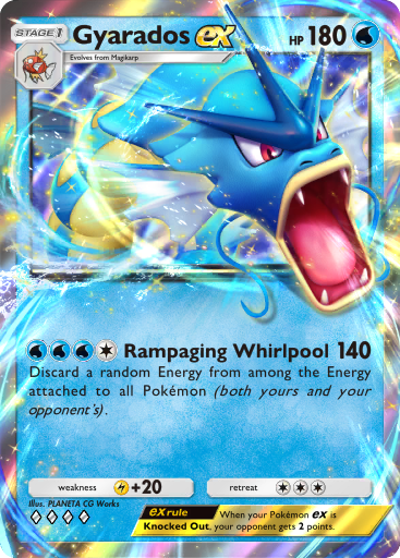 Gyarados ex - Mythical Island #018 [RR]