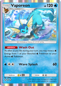 Vaporeon - Mythical Island