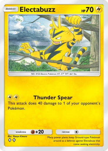 Electabuzz - Mythical Island #027 [U]