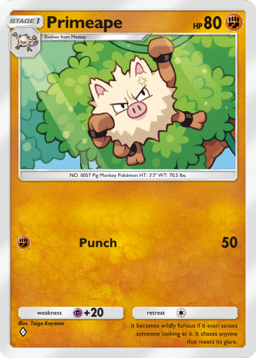 Primeape - Mythical Island #042 [C]