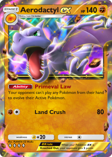 Aerodactyl ex - Mythical Island #046 [RR]