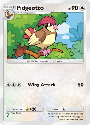 Pidgeotto - Mythical Island