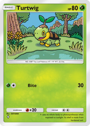 Turtwig - Space-Time Smackdown #010 [C]