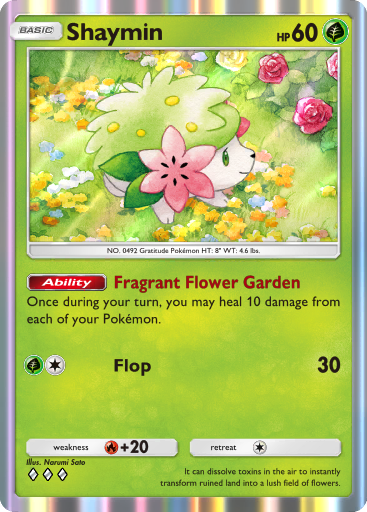 Shaymin - A2 #022 [R]